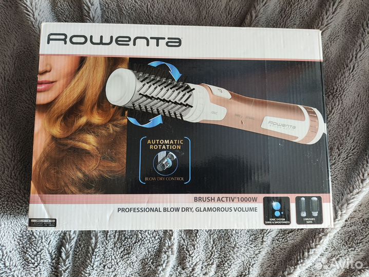 Фен щетка rowenta