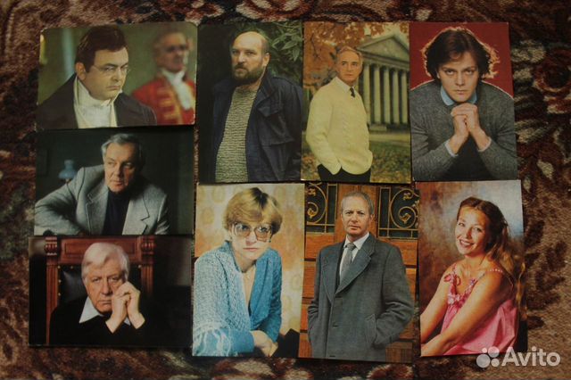 Открытки артисты СССР