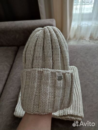 Шапка и снуд набор