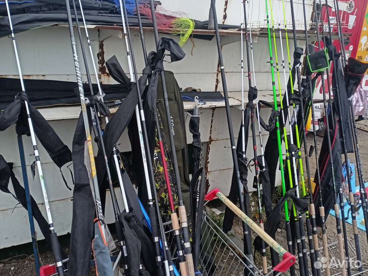 Удочки фидеры спининги