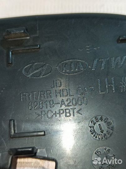 Накладка внутренней ручки двери левая Kia Ceed JD