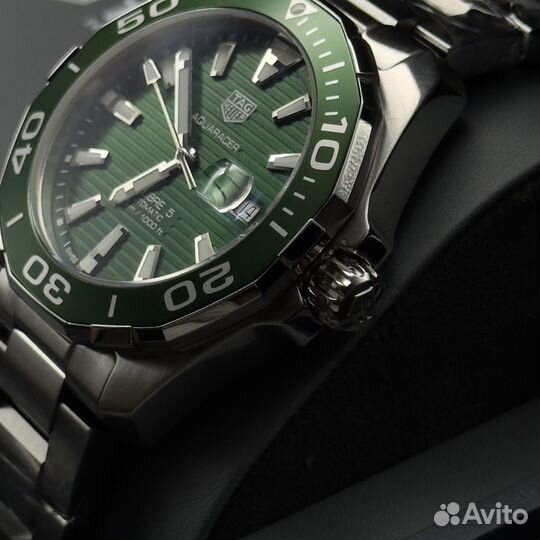 Часы Tag Heuer aquaracer green