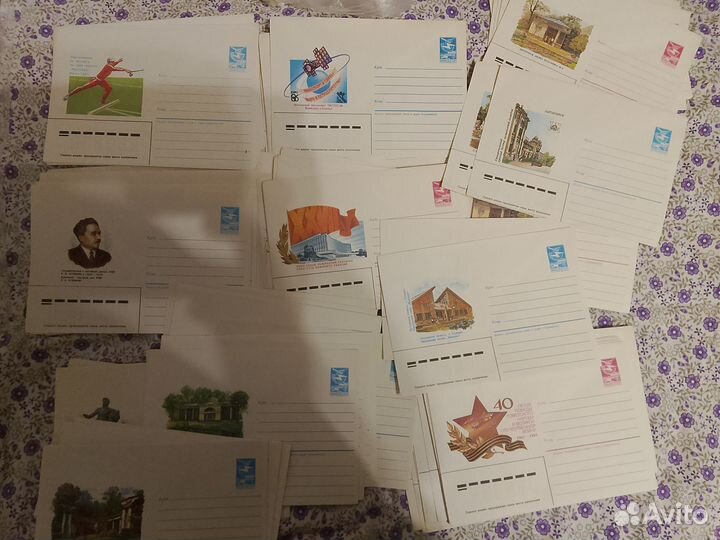 Почтовые конверты СССР