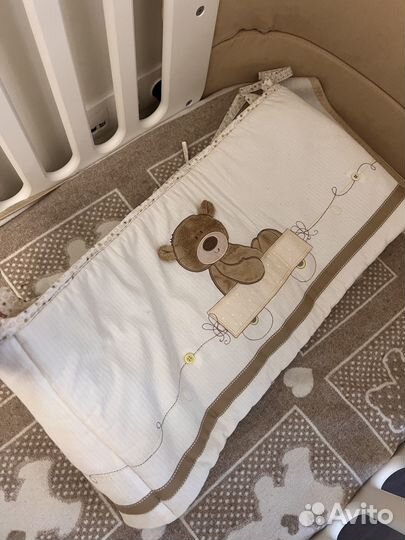 Бортики на кроватку