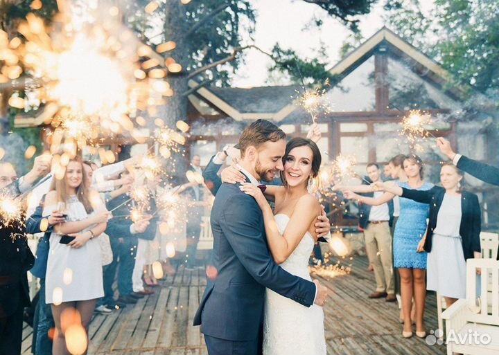 Бенгальские свечи 60 сантиметров горение 5 минут