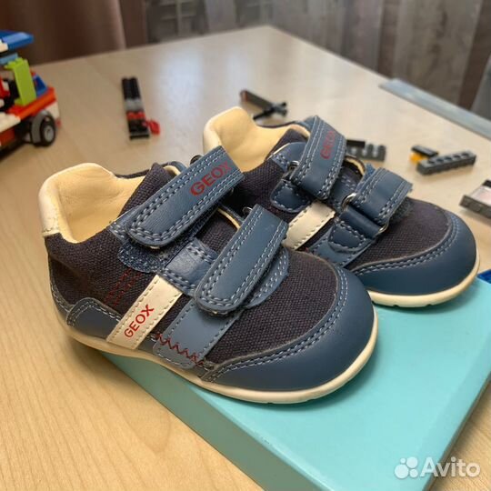 Кожаные кроссовки для мальчика