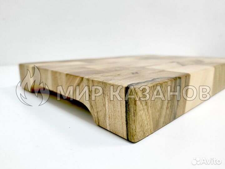 Разделочная доска деревянная торцевая