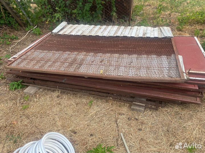 Секции забора бу