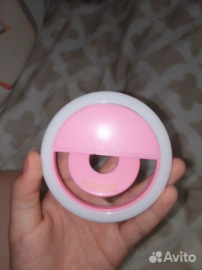 Мини-кольцевая лампа на телефон