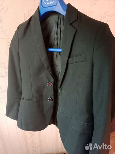 Зелёный школьный пиджак 152