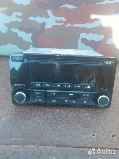 Штатная автомагнитола. Митсубиси аутлендер 3