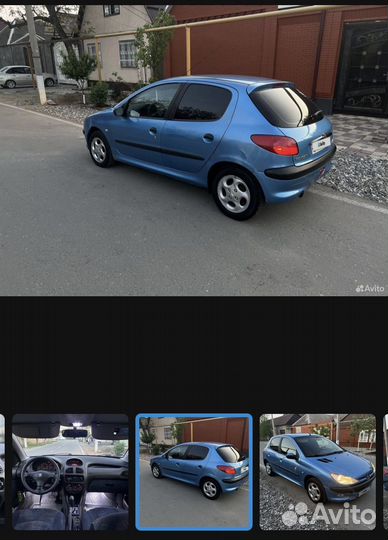 Капот пижо 206