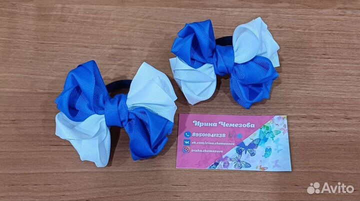 Бантики ручной работы для школы сада