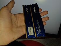 Оперативная память ddr4 hyperx fury 8gb x2(16)