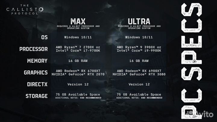 The Callisto Protocol Digital Deluxe Edition (PC)