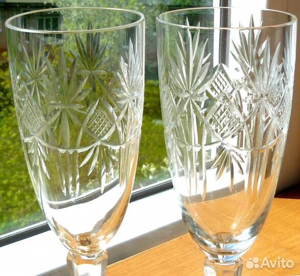 Довоенные бокалы советский хрусталь Прейскурант
