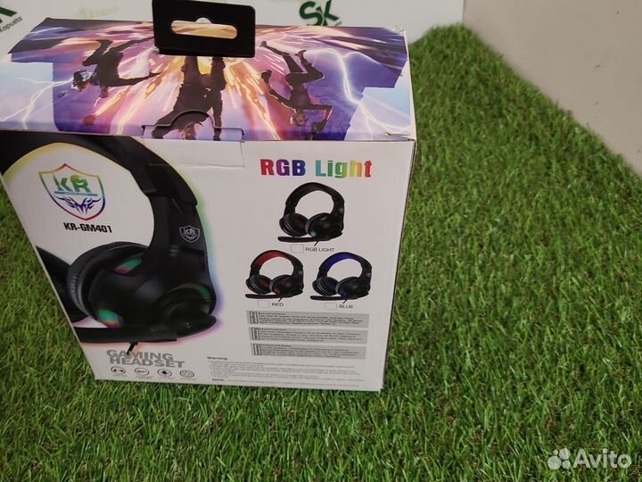 Игровые наушники с микрофоном тм06