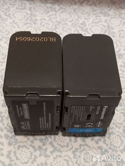 Panasonic CGR-D28s Logocam UPL-24 аккумулятор