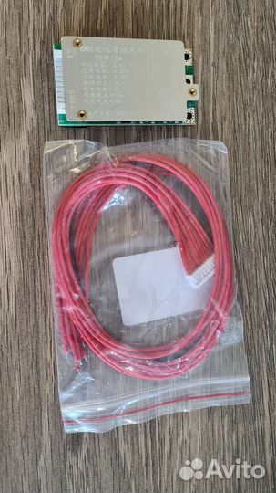 Плата балансировки аккумуляторов BMS 10S