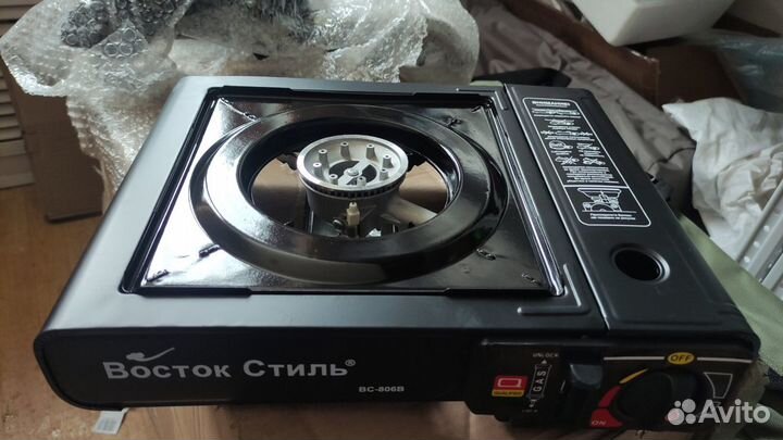 Плита для рыбака и туриста (с переходником)