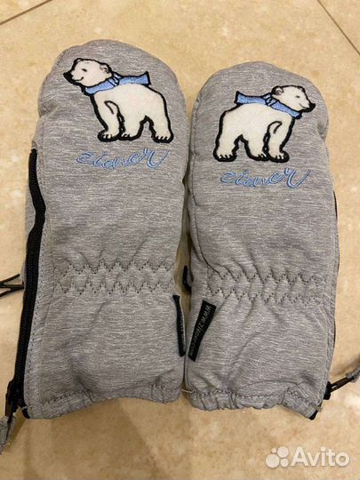 Детские варежки, рукавицы (размер 1-2)