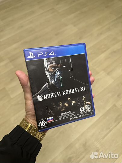 Оригинальный диск игра для PS4 Mortal Combat XL
