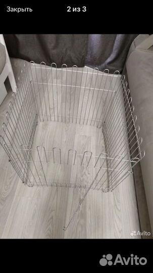 Вольер для щенков в квартиру