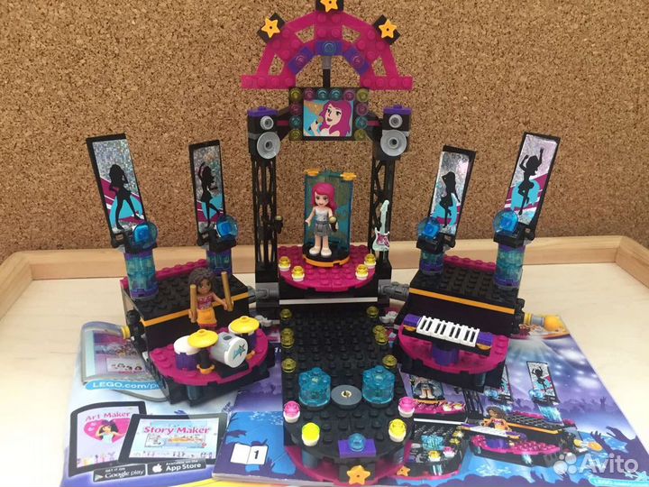 Конструктор lego Friends Сцена поп-звезды