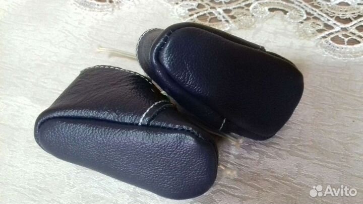 Ботинки на куклу 7см натуральные