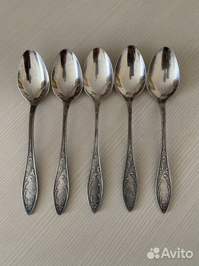 Мельхиоровые ложки СССР