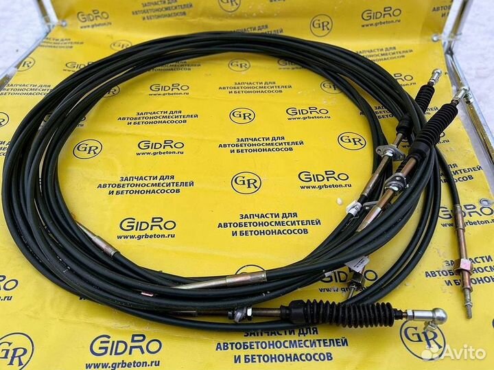 Трос управления автобетоносмесителя