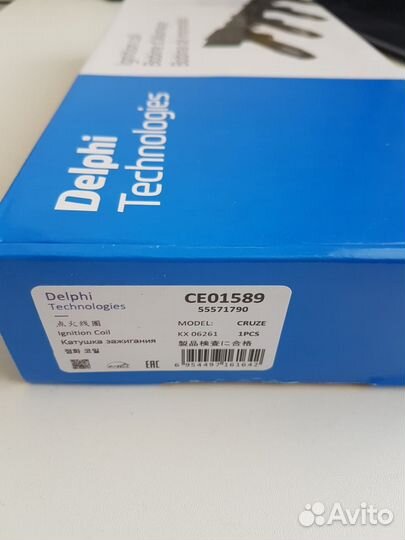 Катушка зажигания Шевроле Авео Т300, opel J