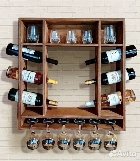 Винная полка (винница), стеллаж, мини-бар