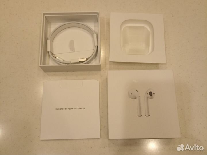 Apple Airpods mmef2ZM/A (оригинал)