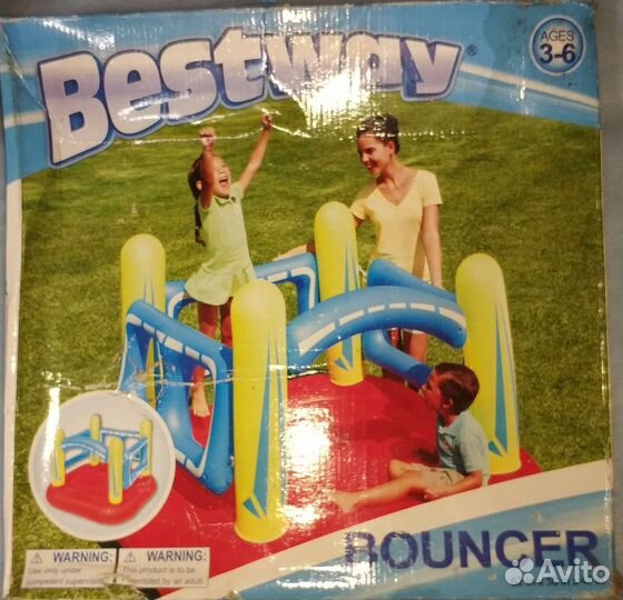 Батут надувной