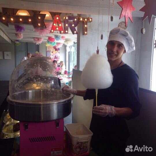 Сладкая сахарная вата. Аренда