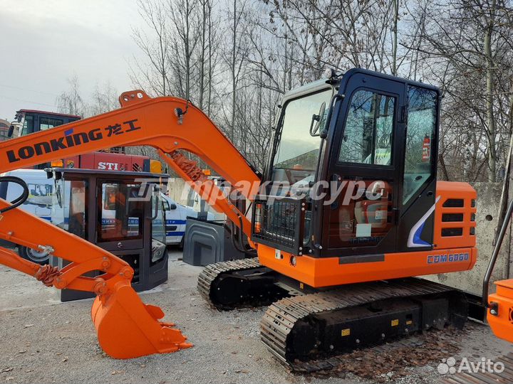 Гусеничный экскаватор Lonking CDM6060, 2024