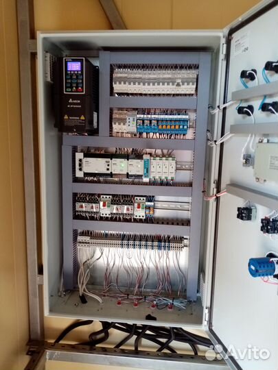 Щит управления тепловым пунктом итп (сборка)