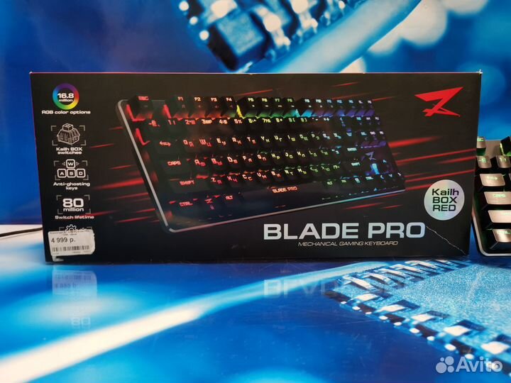 Клавиатура Zet Gaming Blade Pro механика Kailh Red