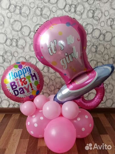 Композиция из воздушных шаров