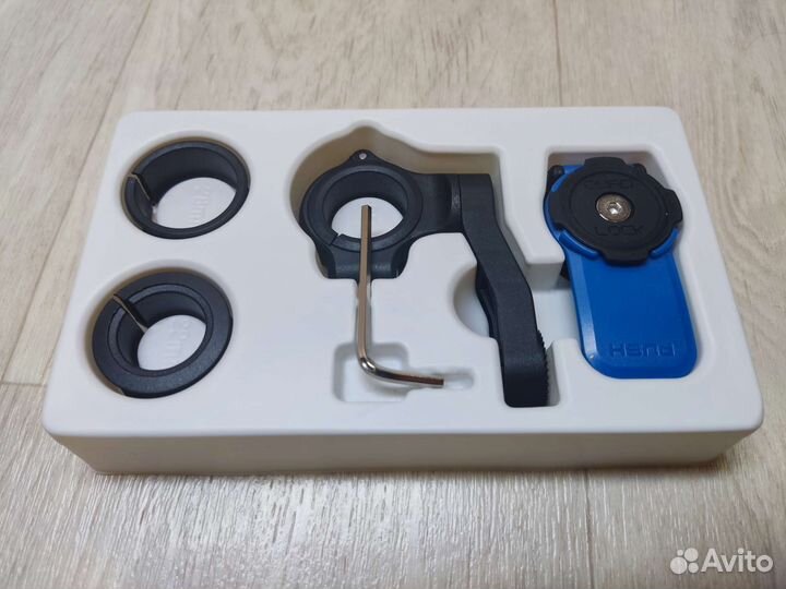 Крепление для телефона на руль с демпфером