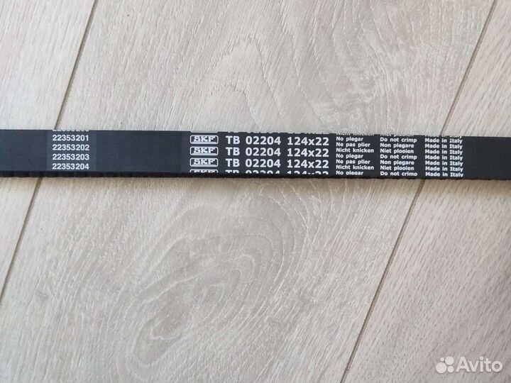 Ремень грм fiat doblo