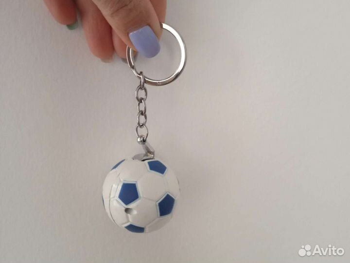 Зажигалка брелок футбольный мяч