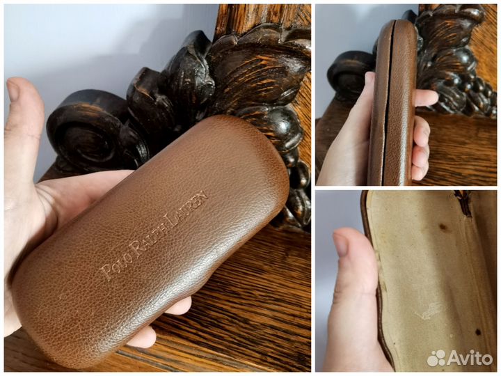 Винтажные футляры для очков Gant, ralph lauren