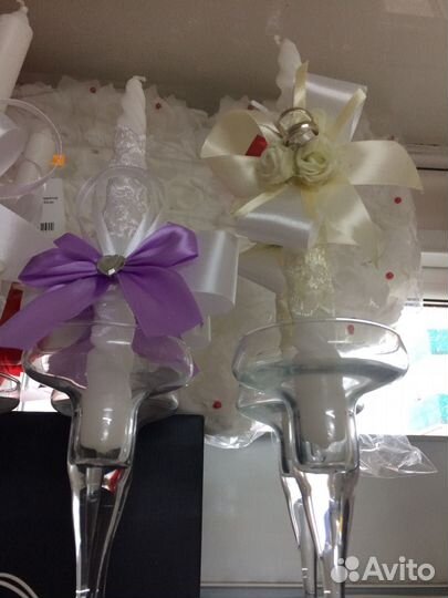 Подсвечник стекло