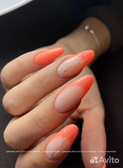 Маникюр Гель-лак Наращивание