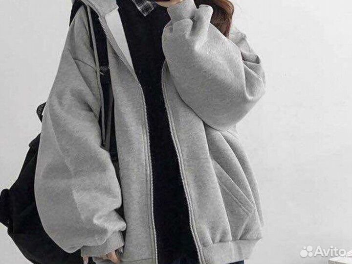 Зип худи shein