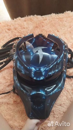 Мотошлем хищник