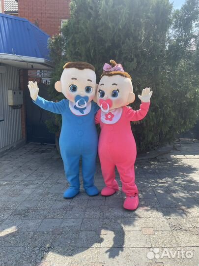 Ростовые куклы/экспресс поздравление белый мишка