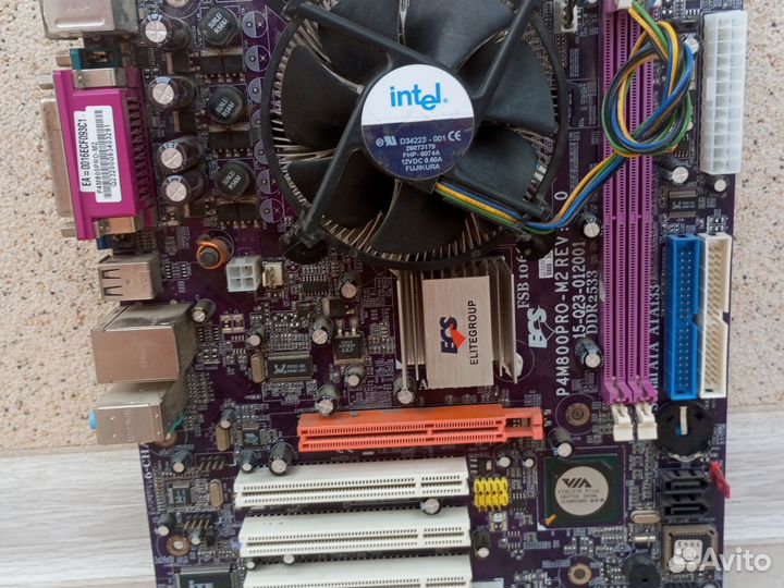 Материнская плата на запчасти